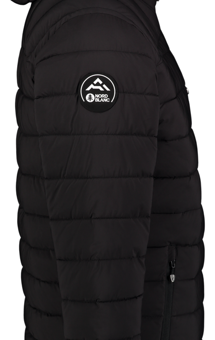 Men's black winter jacket SCREE