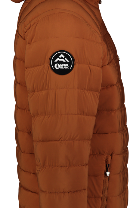 Men's brown winter jacket SCREE