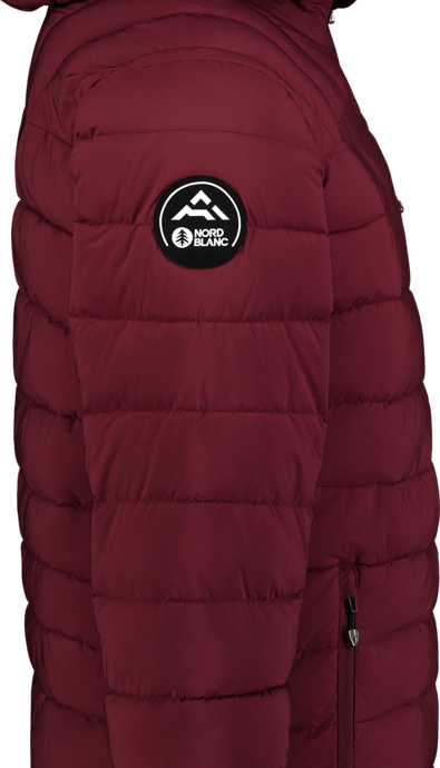 Men's wine red winter jacket SCREE