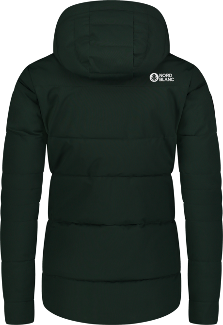 Tmavě zelená dámská nepromokavá zimní bunda INUIT