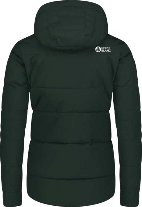 Tmavě zelená dámská nepromokavá zimní bunda INUIT