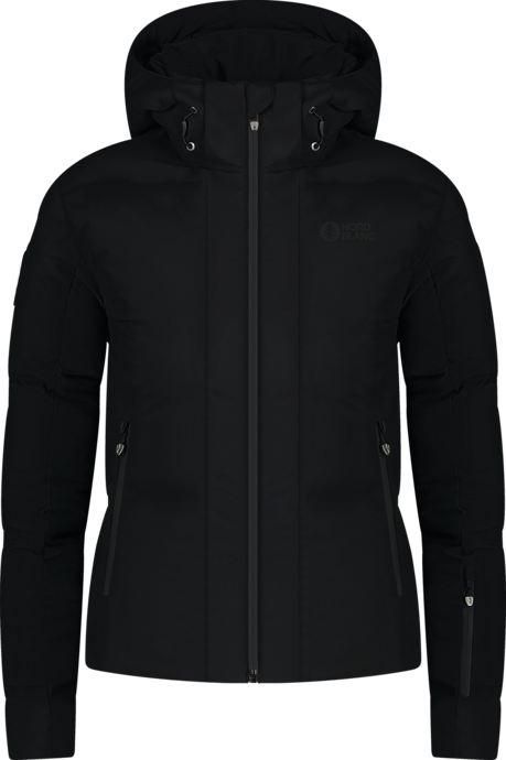 Women's black waterproof winter jacket SOAR