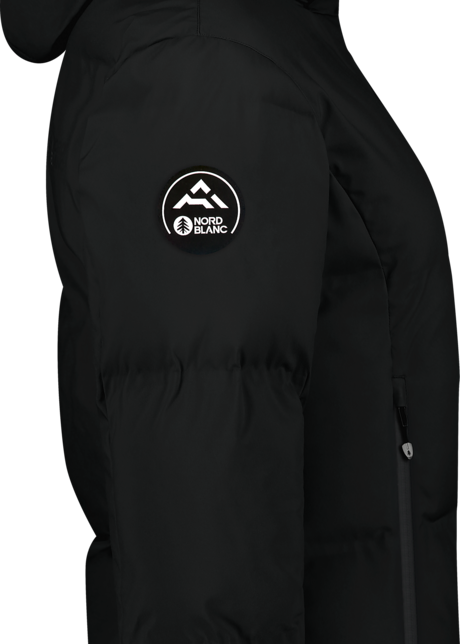 Women's black waterproof winter jacket SOAR