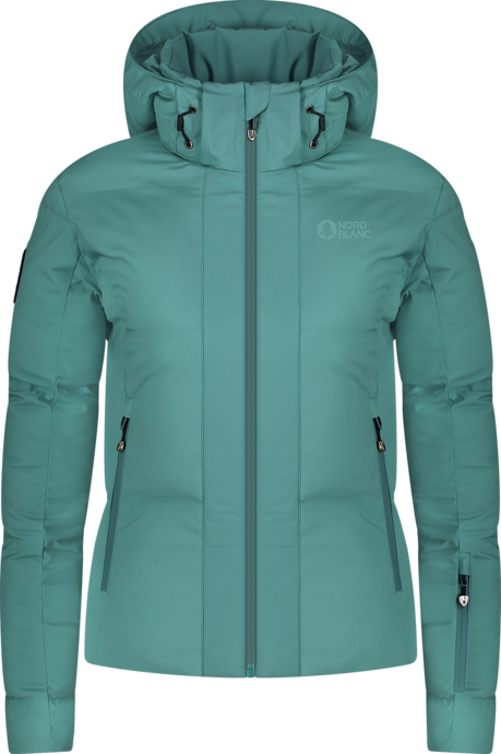 Women's green waterproof winter jacket SOAR