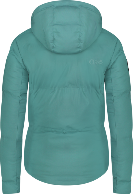 Women's green waterproof winter jacket SOAR