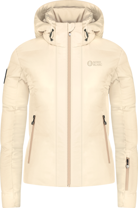 Women's beige waterproof winter jacket SOAR