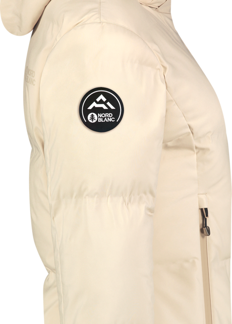 Women's beige waterproof winter jacket SOAR