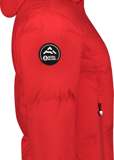 Women's red waterproof winter jacket SOAR