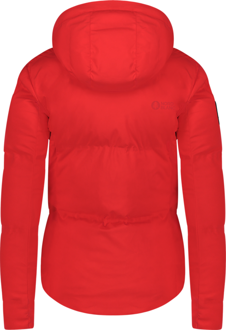 Women's red waterproof winter jacket SOAR