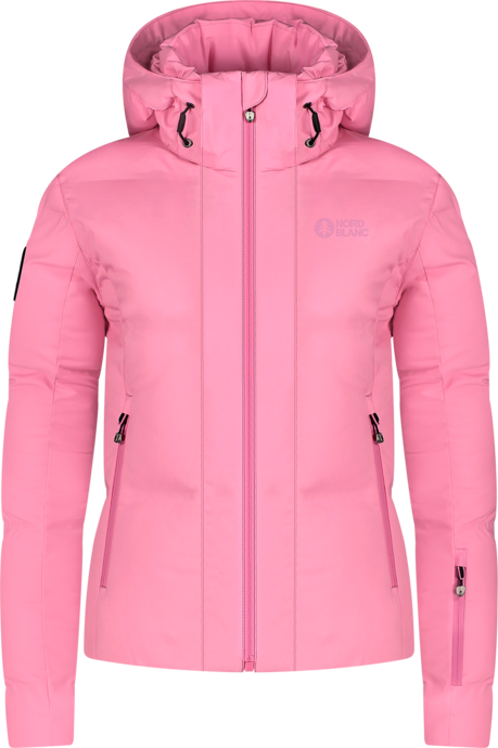 Women's pink waterproof winter jacket SOAR