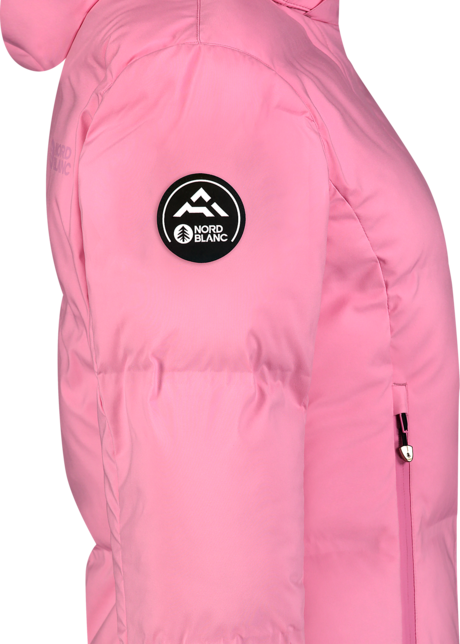 Women's pink waterproof winter jacket SOAR