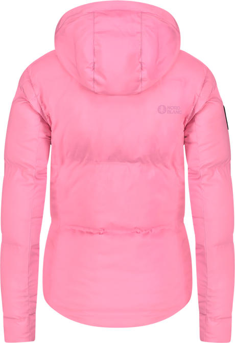 Women's pink waterproof winter jacket SOAR