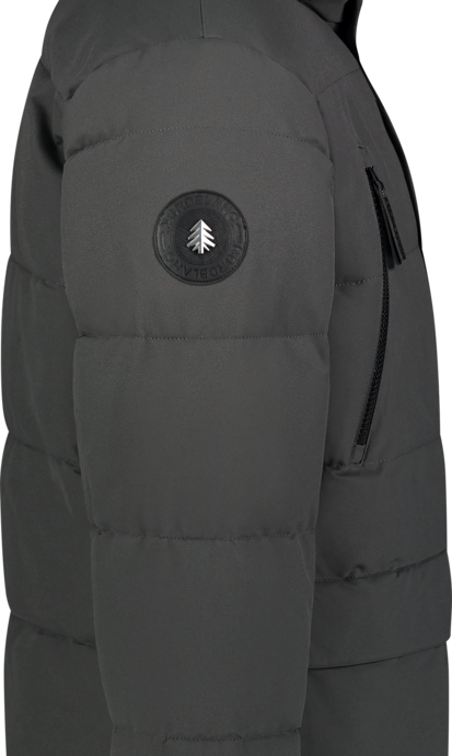 Men's grey waterproof winter jacket FYRN
