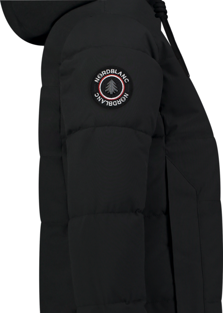Women's black waterproof winter parka CAIRN