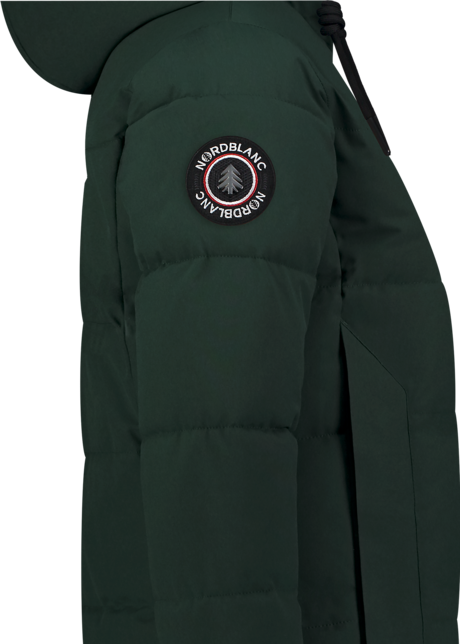 Women's green waterproof winter parka CAIRN