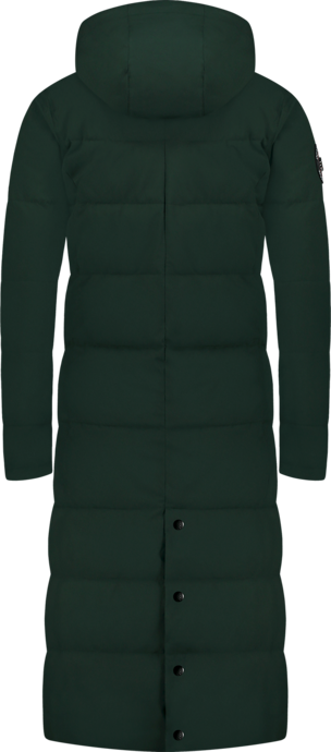 Women's green waterproof winter parka CAIRN