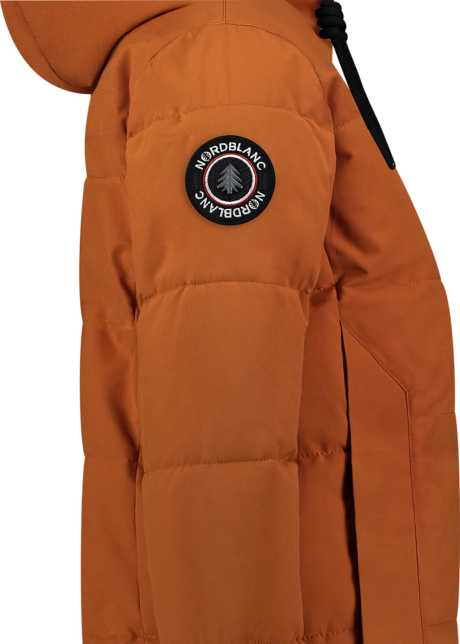 Women's brown waterproof winter parka CAIRN