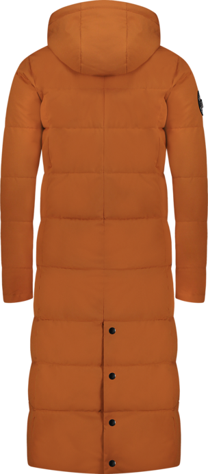 Women's brown waterproof winter parka CAIRN