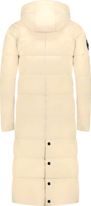 Women's beige waterproof winter parka CAIRN