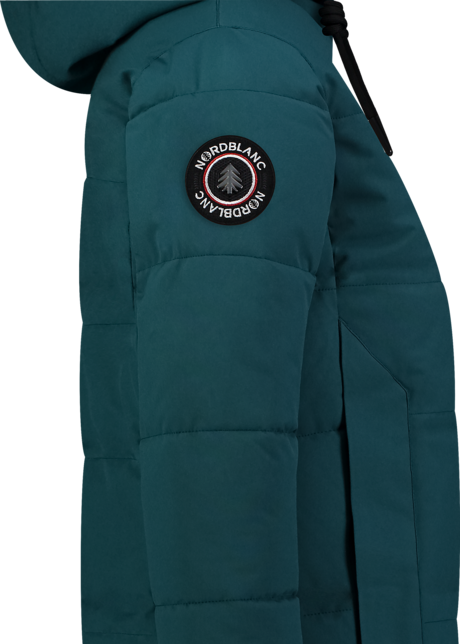 Women's green waterproof winter parka CAIRN