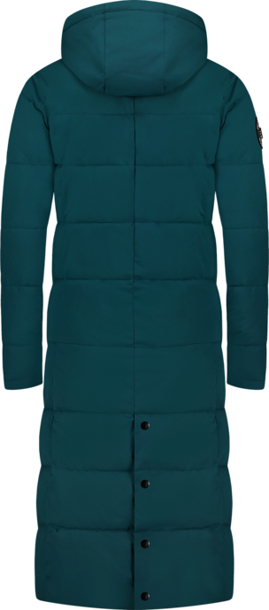 Women's green waterproof winter parka CAIRN