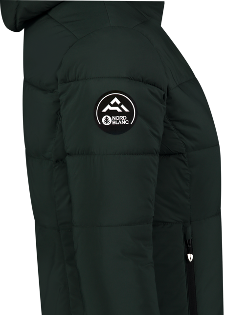 Women's green winter jacket KNOLL