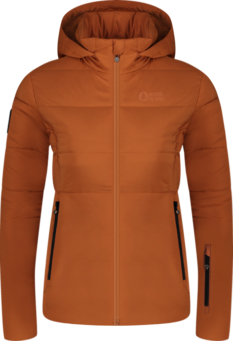 Hnedá dámska zimná bunda KNOLL