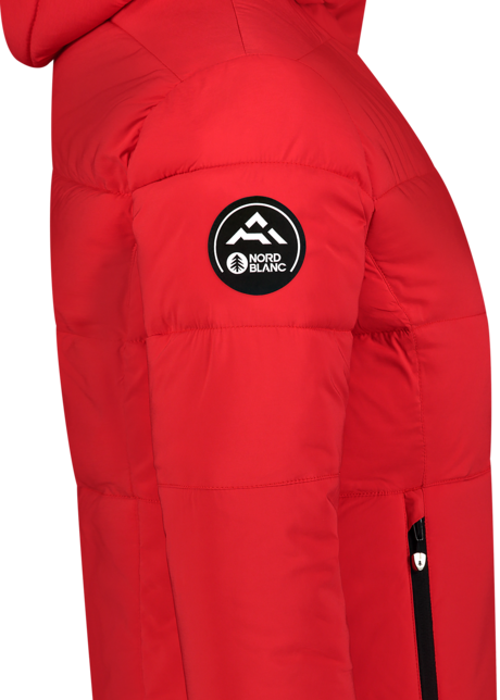 Červená dámska zimná bunda KNOLL