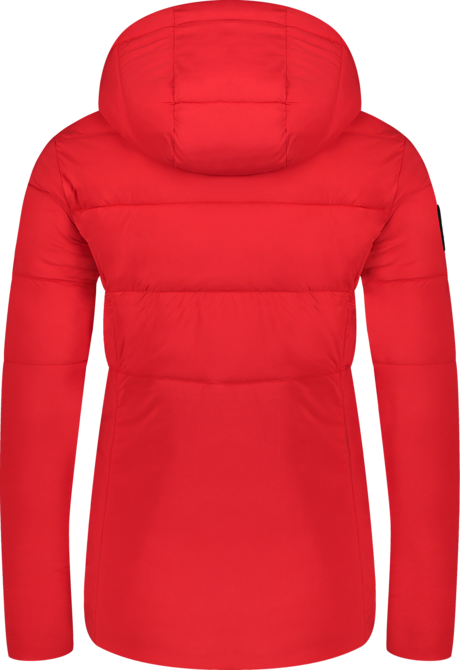 Červená dámska zimná bunda KNOLL