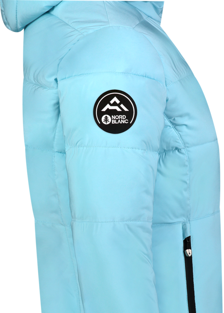 Světle modrá dámská zimní bunda KNOLL