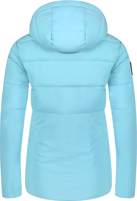 Světle modrá dámská zimní bunda KNOLL