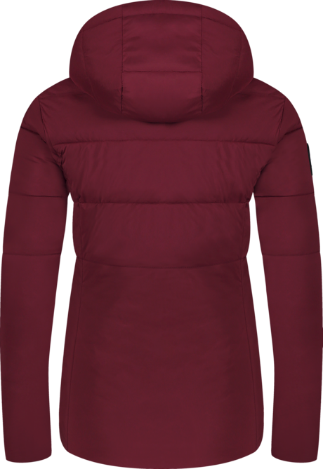Vínová dámská zimní bunda KNOLL