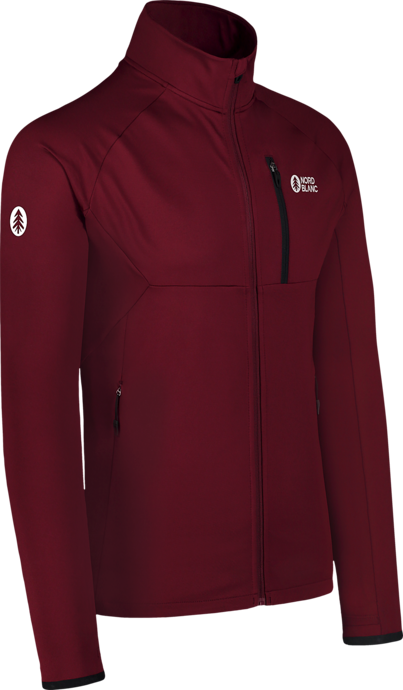 Temno Rdeča moška powerfleece jakna MARSH