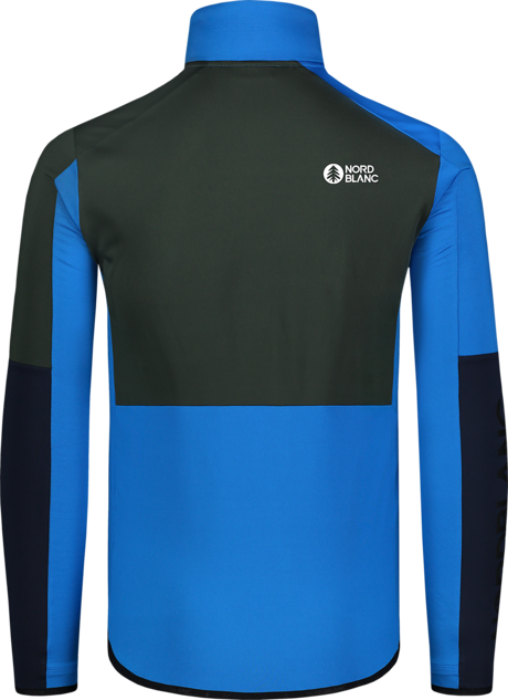 Men's blue powerfleece jacket AETHER