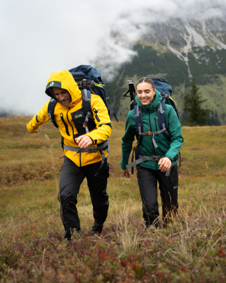 Men's yellow softshell jacket with fleece BRUME