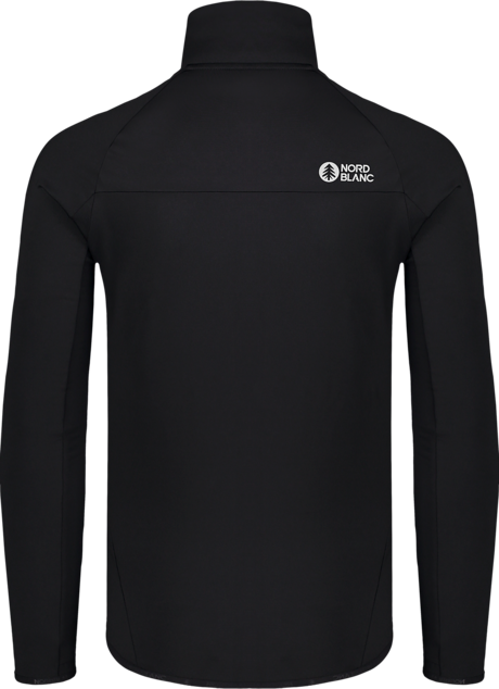 Men's black powerfleece jacket MARSH