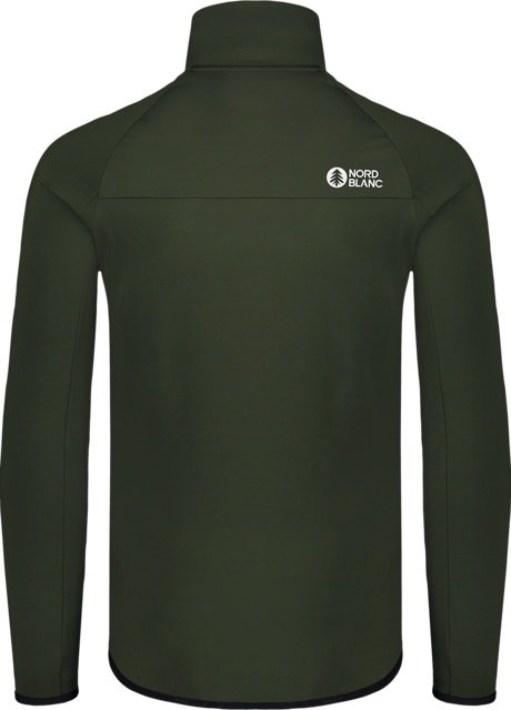 Men's green powerfleece jacket MARSH