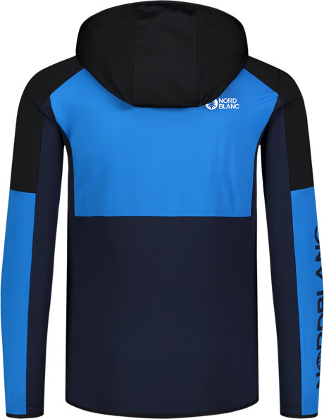 Men's blue powerfleece jacket MOONGLADE