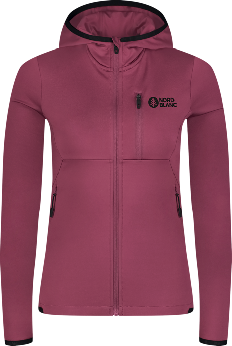 Hanorac din powerfleece mov pentru femei MIRE