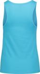 Damen Baumwolle Tank-top blau ROMANCE