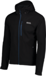Men's black light softshell jacket GNARLY