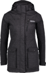 Women's black winter parka CIVIL