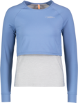 Women's blue functional yoga top FAIR