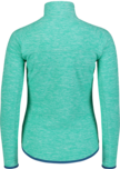 Women's green fleece jacket DUTY