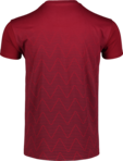 Men's wine red cotton t-shirt CRIMP