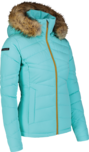 Women's blue winter jacket PUCKER