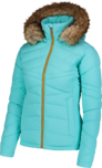 Women's blue winter jacket PUCKER