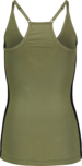 Women's khaki cotton tank top TEENY