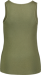 Women's khaki cotton tank top CONVERT