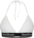 Bílý dámský bikinový top TROPICAL